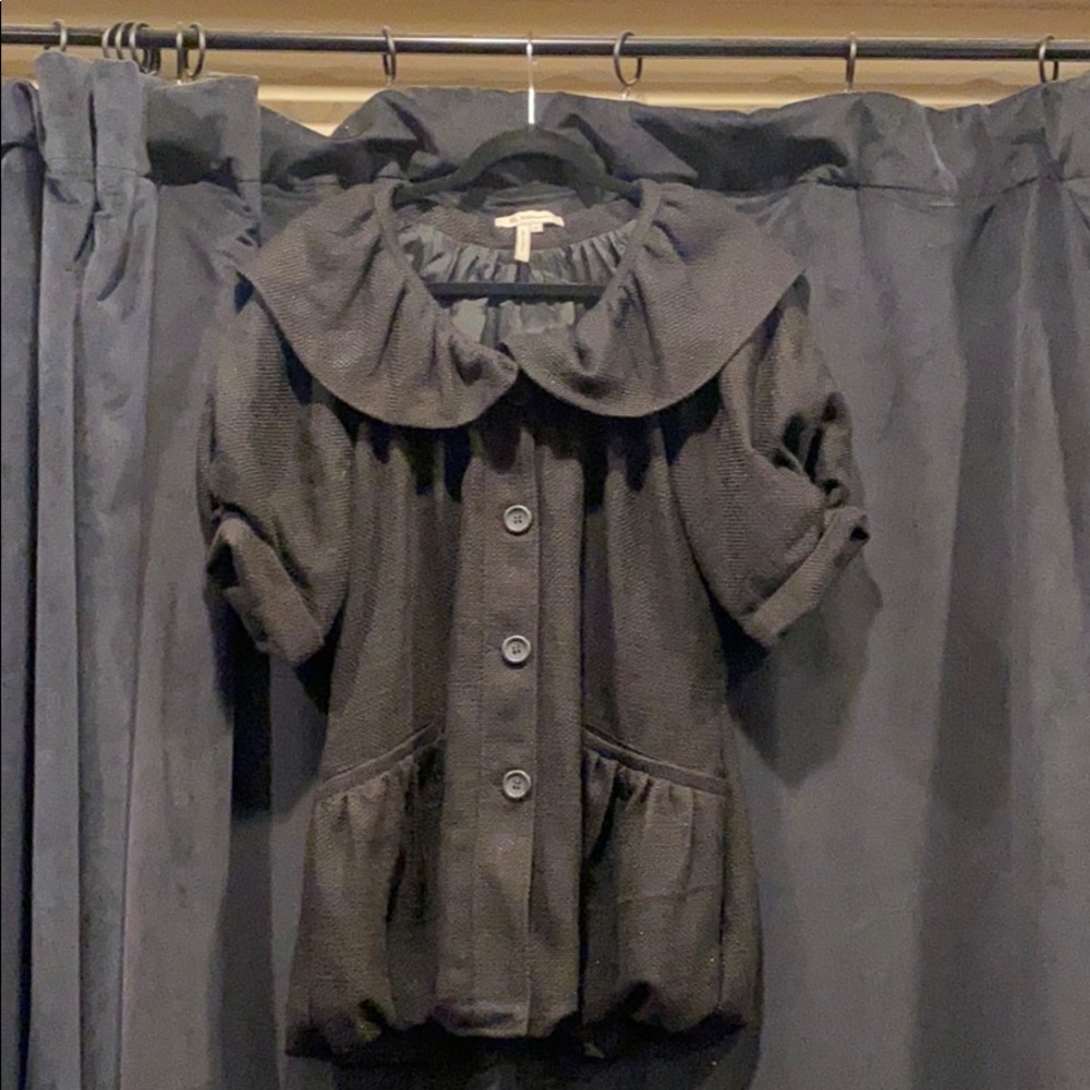 Like new black tweed BCBG jacket